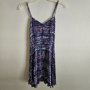 Aeropostale Multicolor Patterned Mini Dress